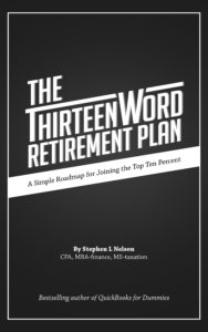 Picture of Thirteen Word Retirement Plan book