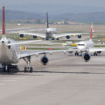 Picture of jets on tarmac in Zurich, gridlocked. A metaphor for CPA firms waiting for Section 199A final regulations.